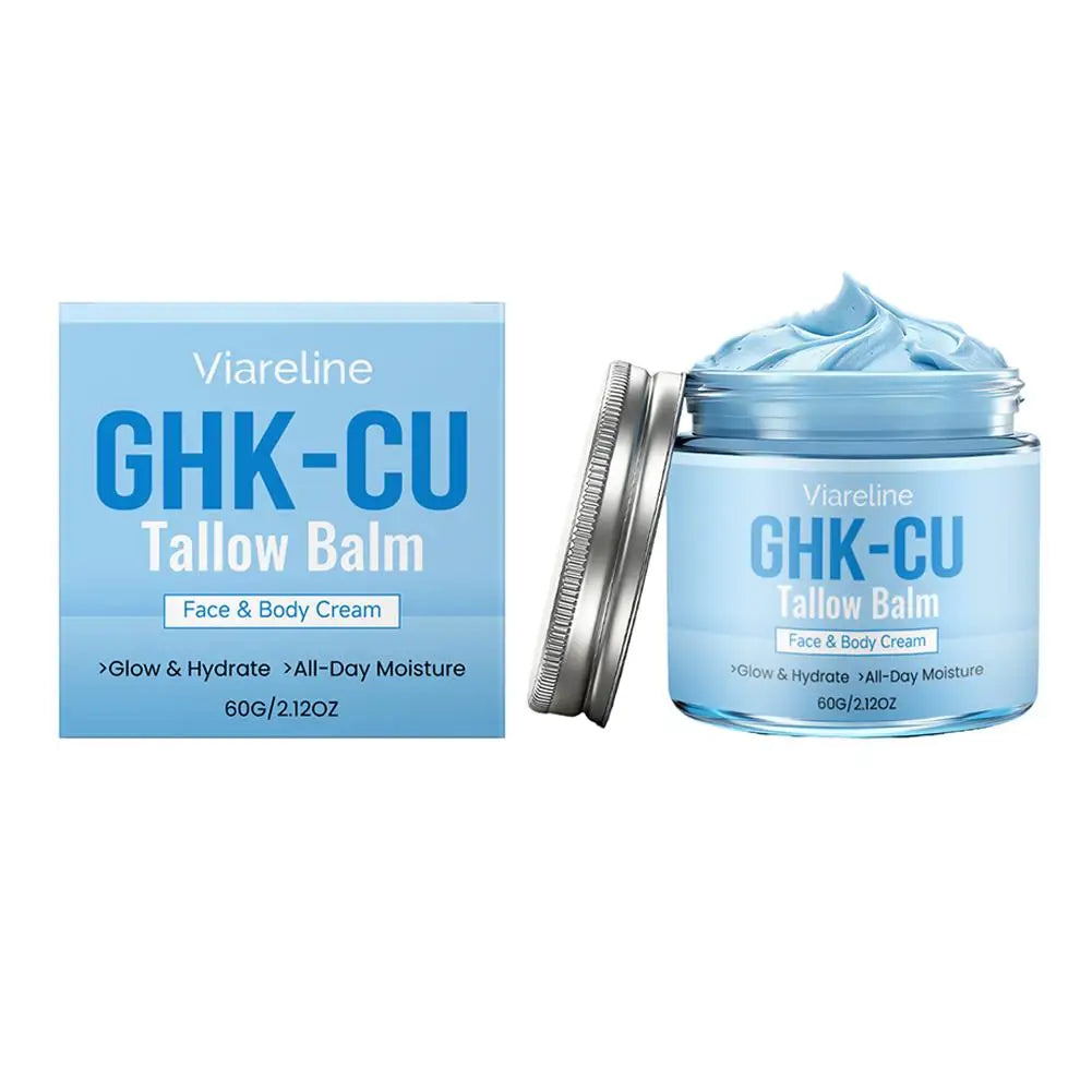 GHK-Cu Copper Peptide Blue Cream – Collagen & Hydration