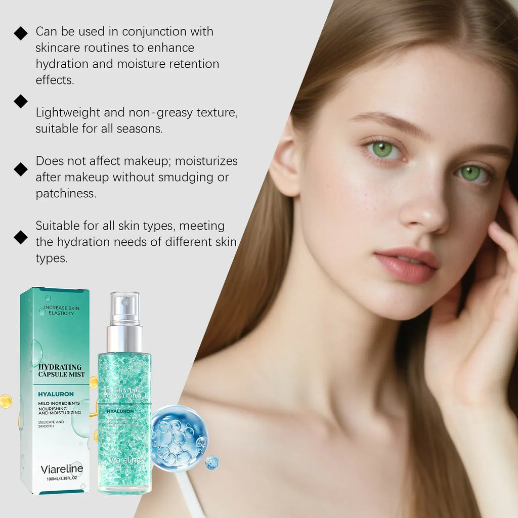 Viareline Hydrating Facial Spray – Brightening & Firming Mist
