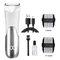 Men's Body Hair Trimmer | Ceramic Blade, Wet & Dry, 2 Guards