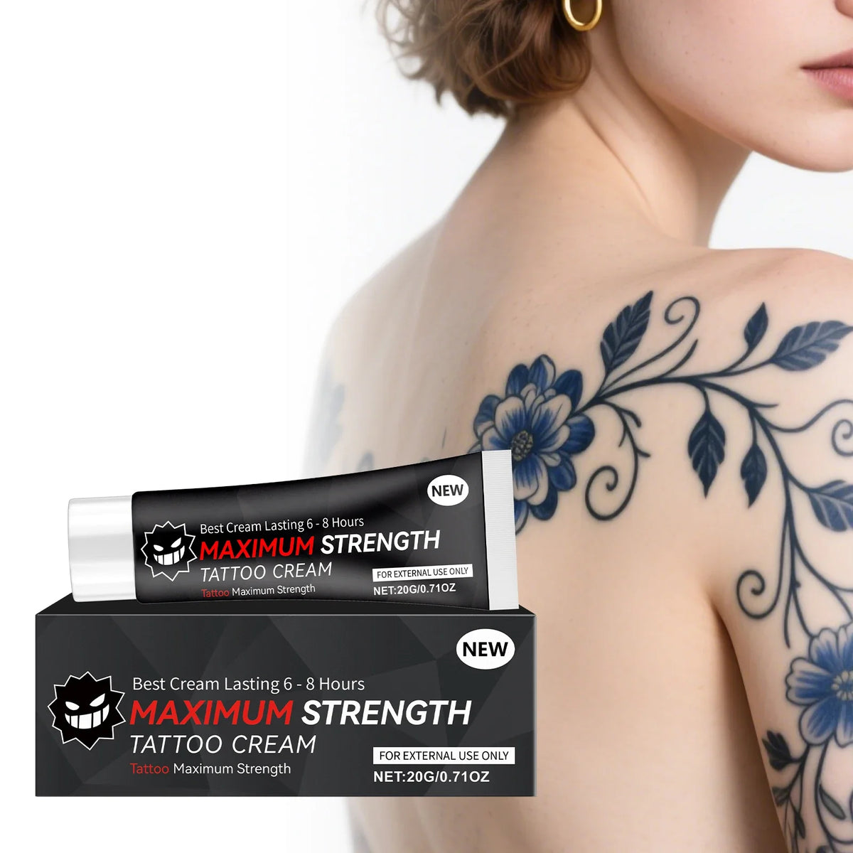Tattoo Aftercare Cream – Aloe Vera & Vitamin E Color Lock 20g