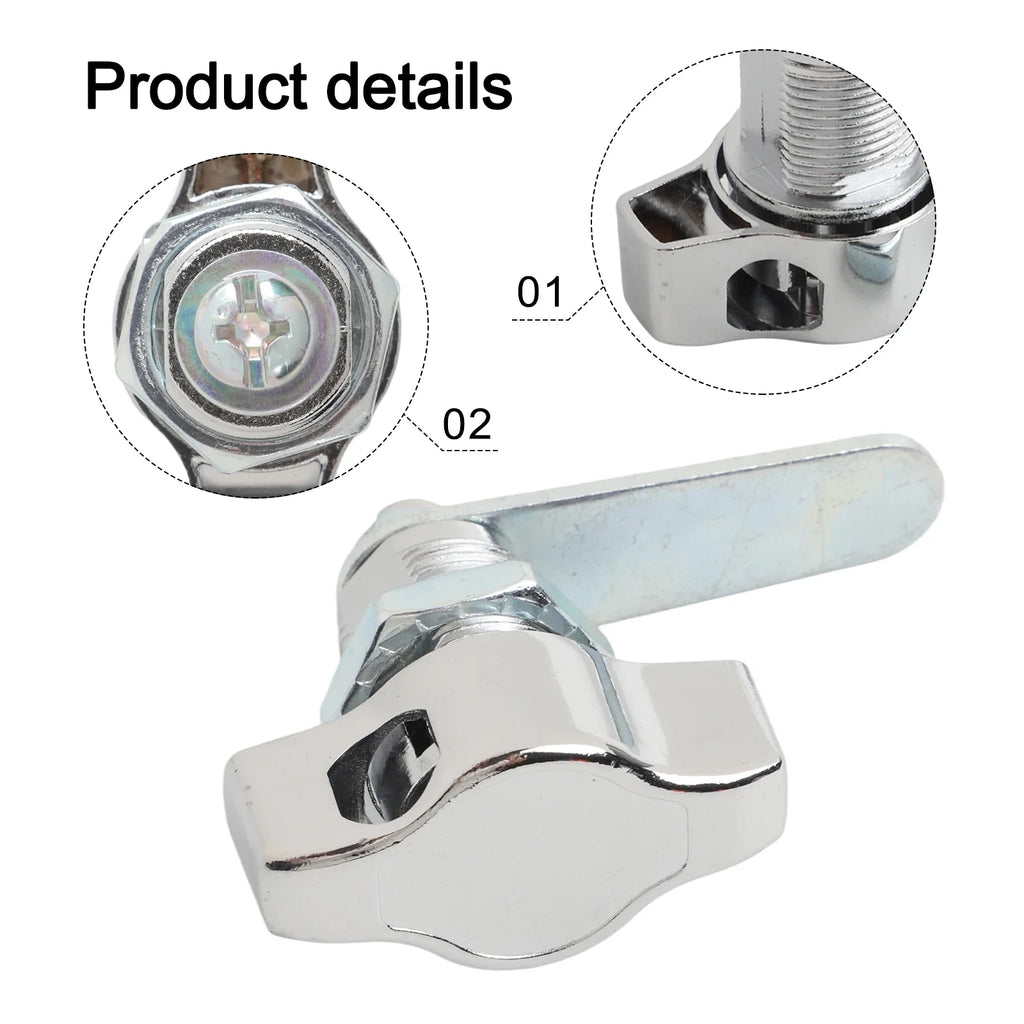 Cabinet Cam Lock Door Padlock Zinc Alloy Keyless Mechanical