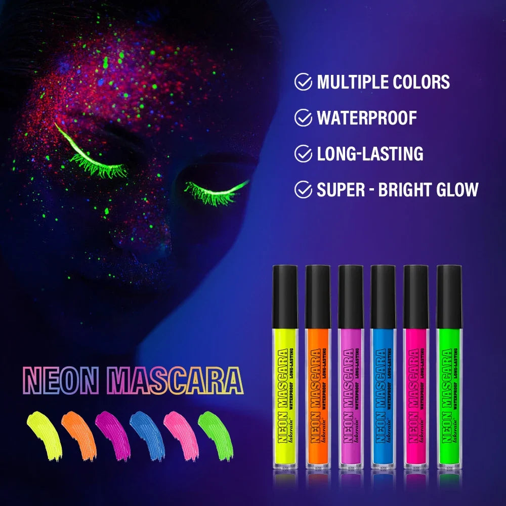 Color Neon Mascara – Waterproof, Long-Lasting Eye Makeup