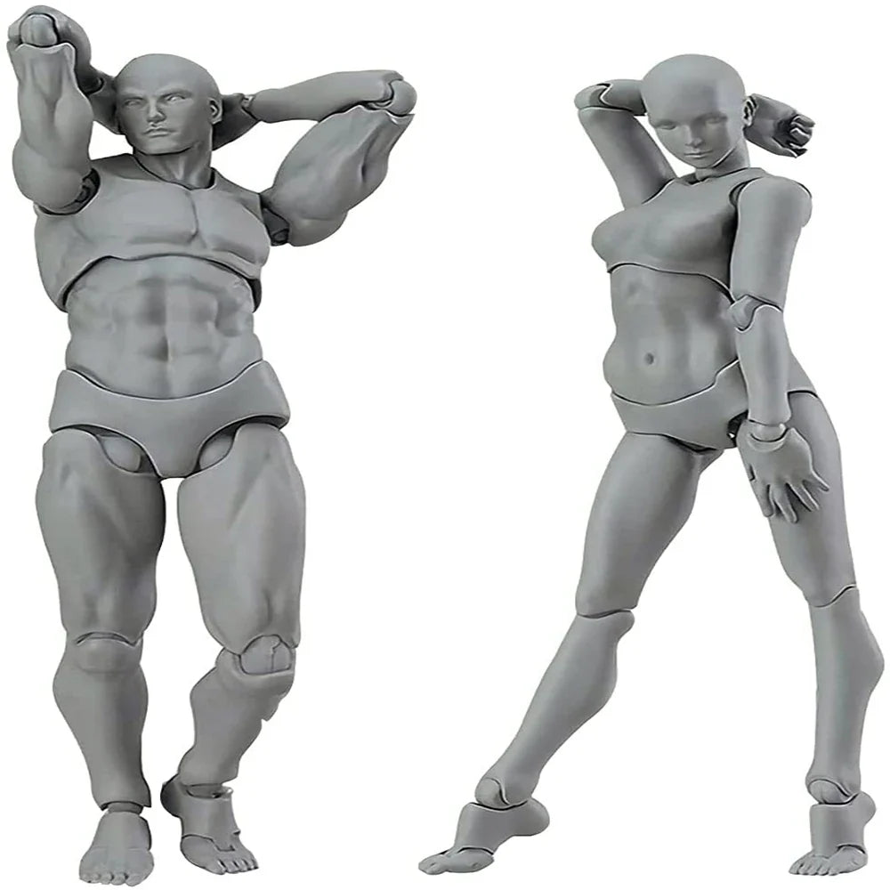 Artist Figure Art Painting Anime Sketch Draw Male Female Body Movable