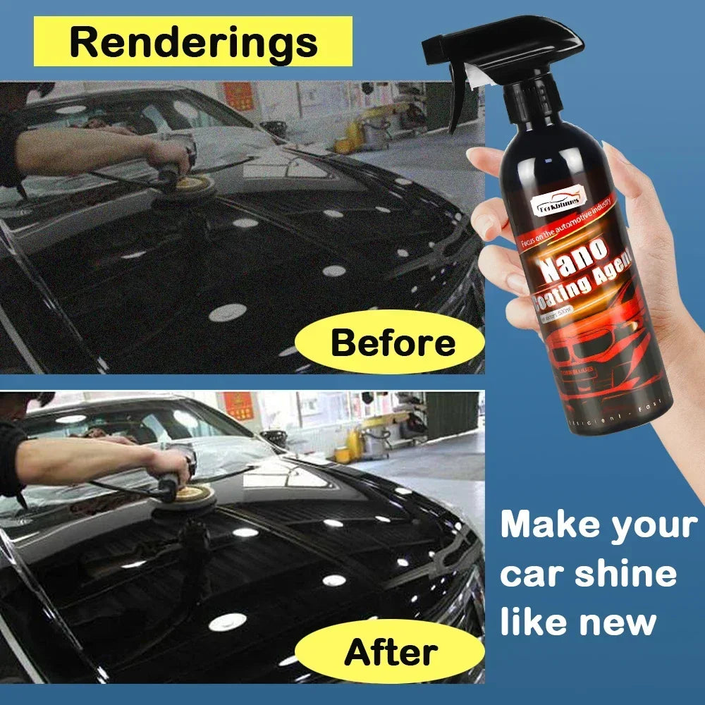 10H Ceramic Car Coating 9H Nano Liquid Glass Plated Crystal