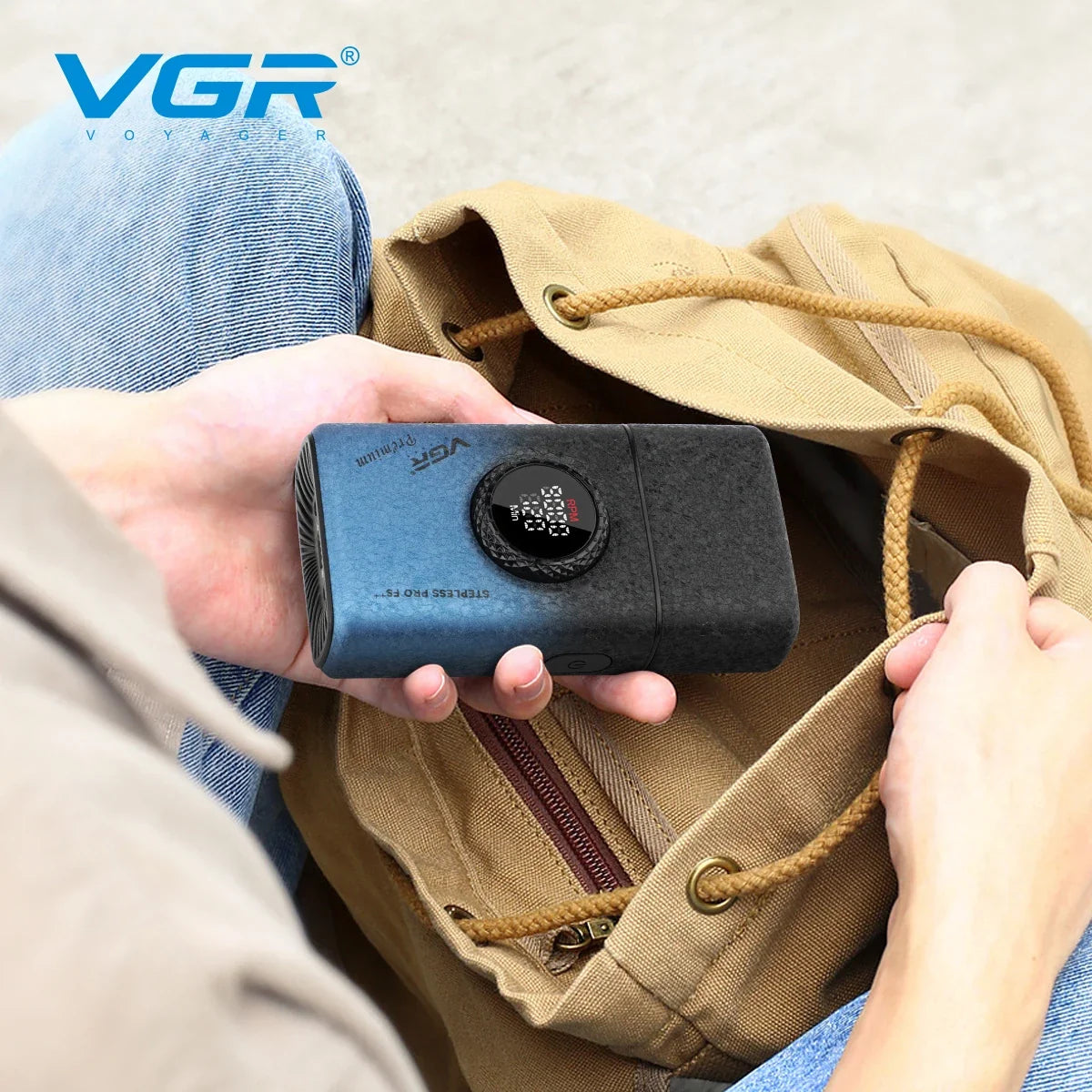 VGR V-377 Electric Shaver | Wet & Dry Cordless Razor