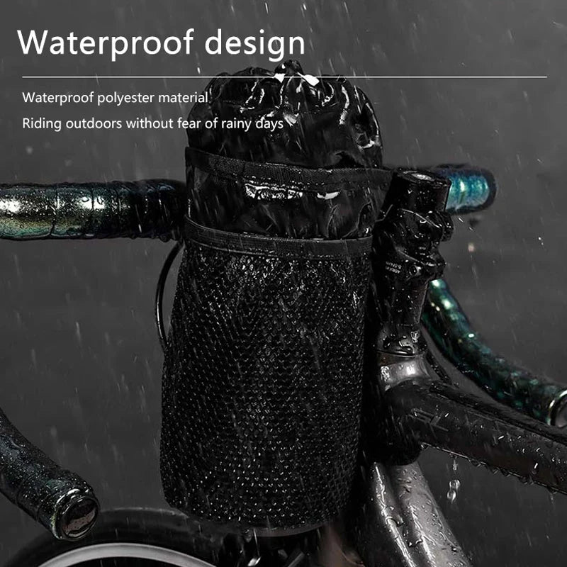 Insulated Bike Water Bottle Holder – Bicycle Handlebar Bag