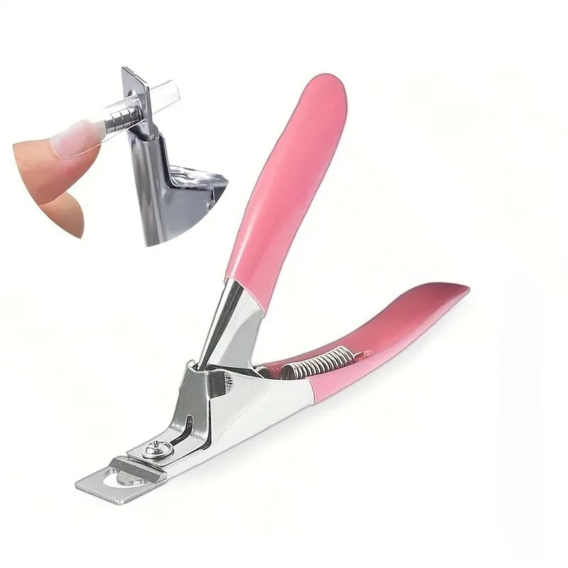 Acrylic Nail Clippers – Adjustable Stainless Steel Gel Nail Cutter