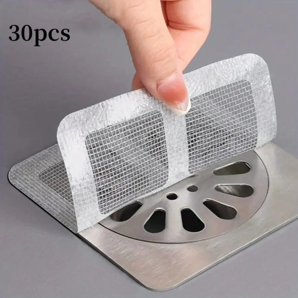 Anti-blocking Disposable Floor Drain Sticker Sink Strainers Sticky