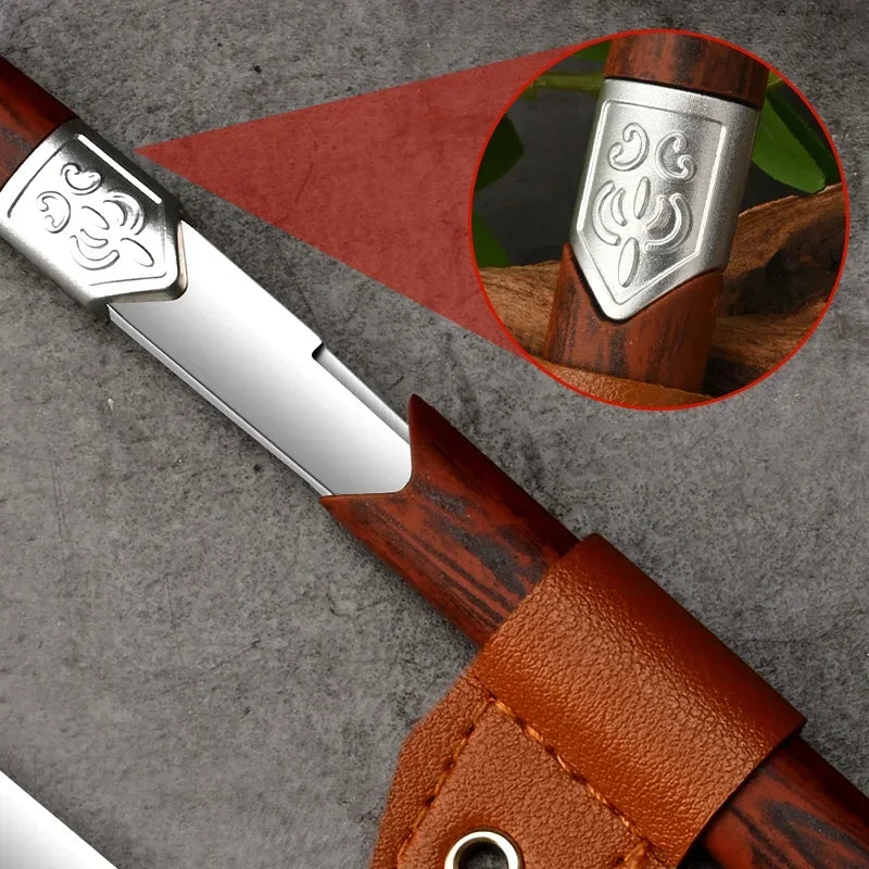 PLYS Stainless Steel Paring Knife – Sharp Portable Fruit Knife