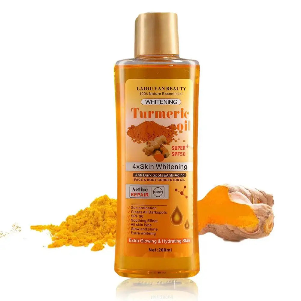 Turmeric Essential Oil 200ml – Face & Body Moisturizer
