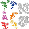 Dandelion Fairy Cutting Dies – 6 Styles Card Making Stencils