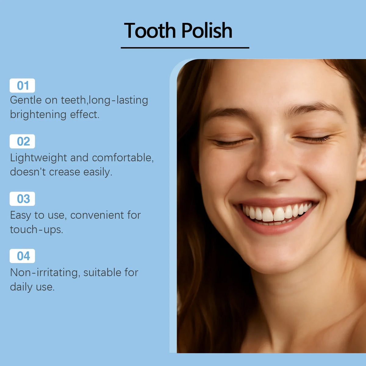 Tooth Whitening Paint Dental Bleaching Remove Pigments Stains Fresh