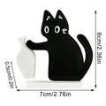 Cat Whisker Holder Fridge Magnet – Cute Acrylic Magnetic Ornament