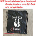 Personalized Umrah Mubarak Drawstring Bag | Hajj Eid Gift