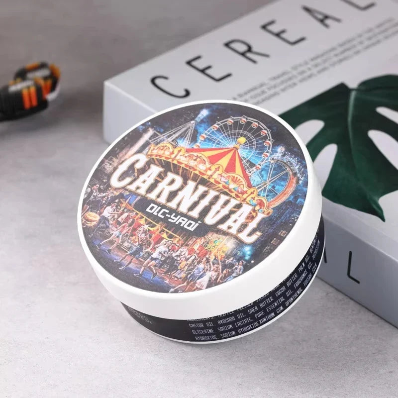 2026 YAQI Arrival CARNIVAL Atisan Shaving Soap Men Artisanal Lather