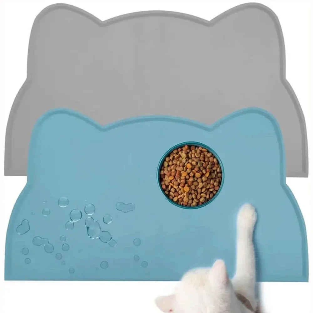 Silicone Non-Slip Pet Feeding Mat for Dogs & Cats