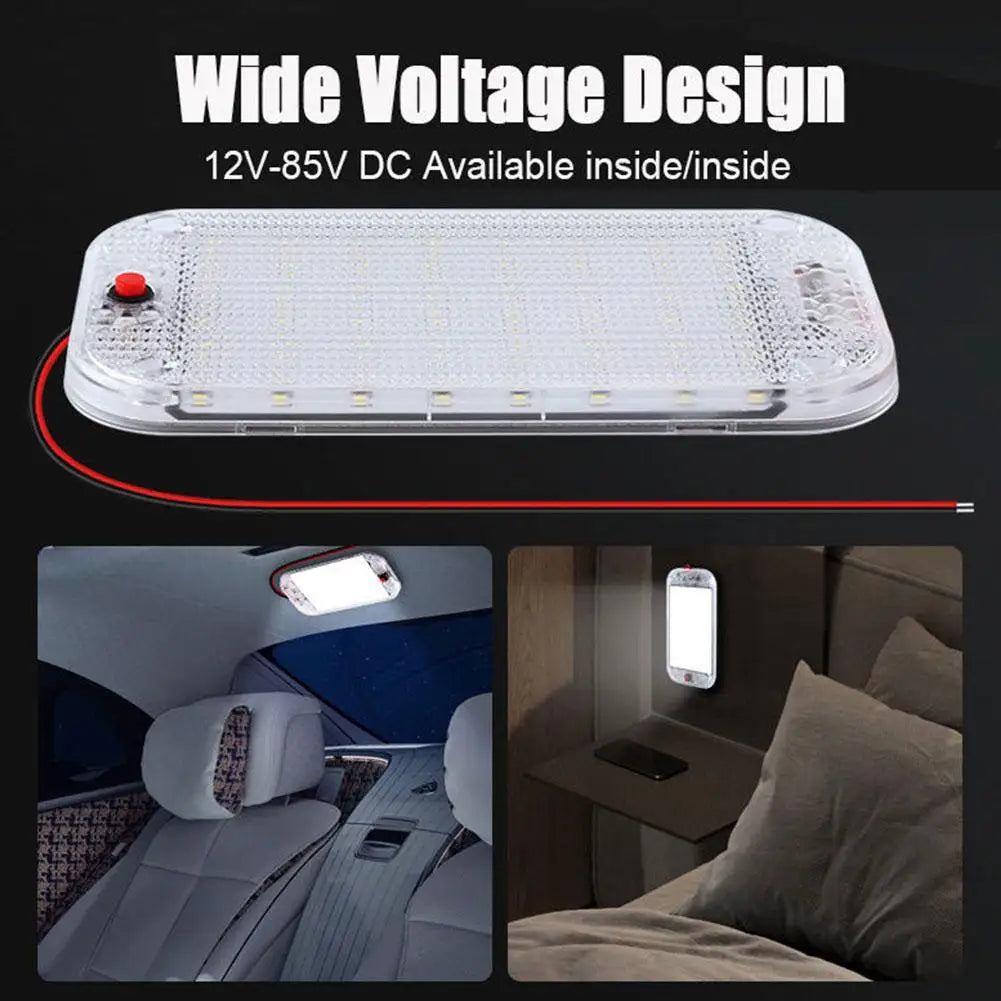 LED Ceiling Dome Light 12-85V | RV, Camper, Truck, Boat