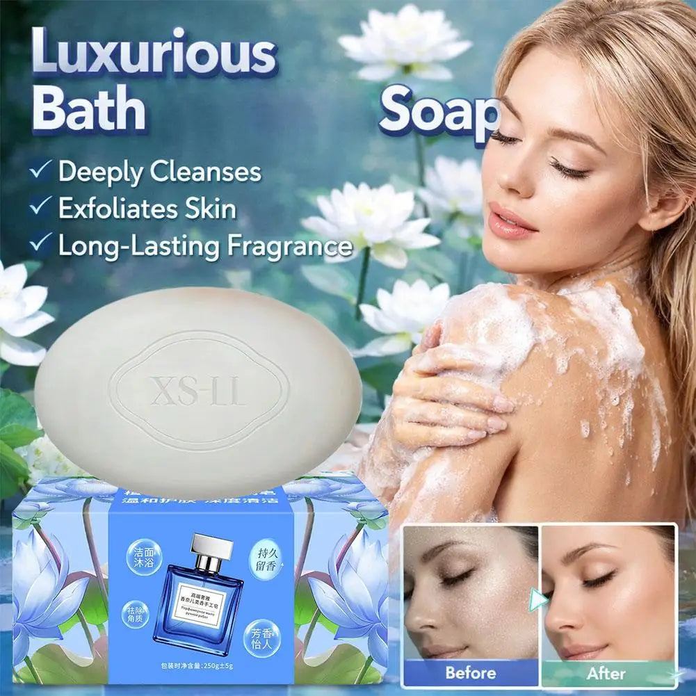 FRAGRANCE Facial Soap Body Odor Face Wash Foam Cleanser Moisturizing