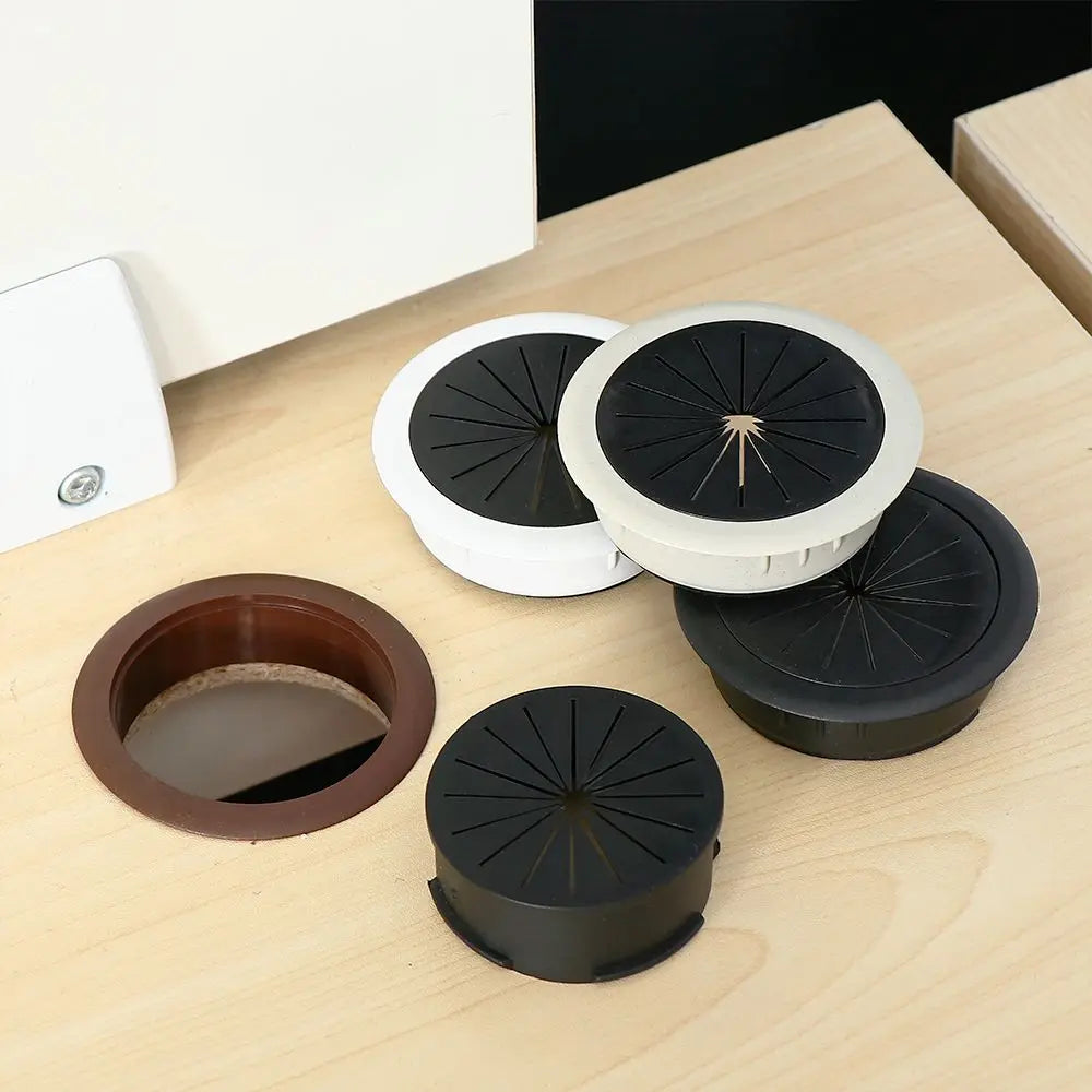 Practical Organizer Buckle Line Office Wire Hole Cover Computer