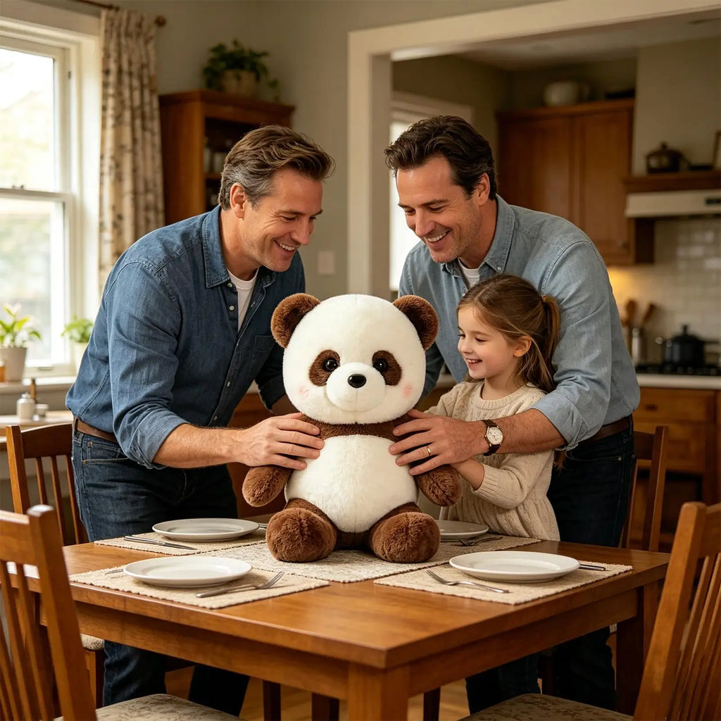 Interactive Panda Plush Toy – Soft Stuffed Animal Doll 45–60cm