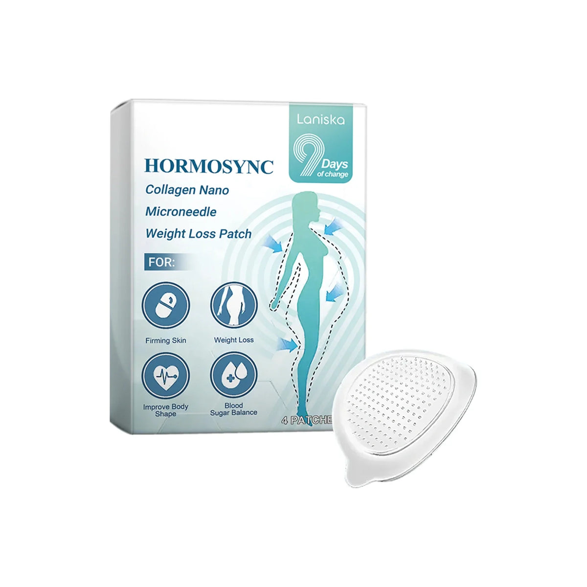 0.2mm Nano Microneedle Body Care Patches – Hydrating & Nourishing