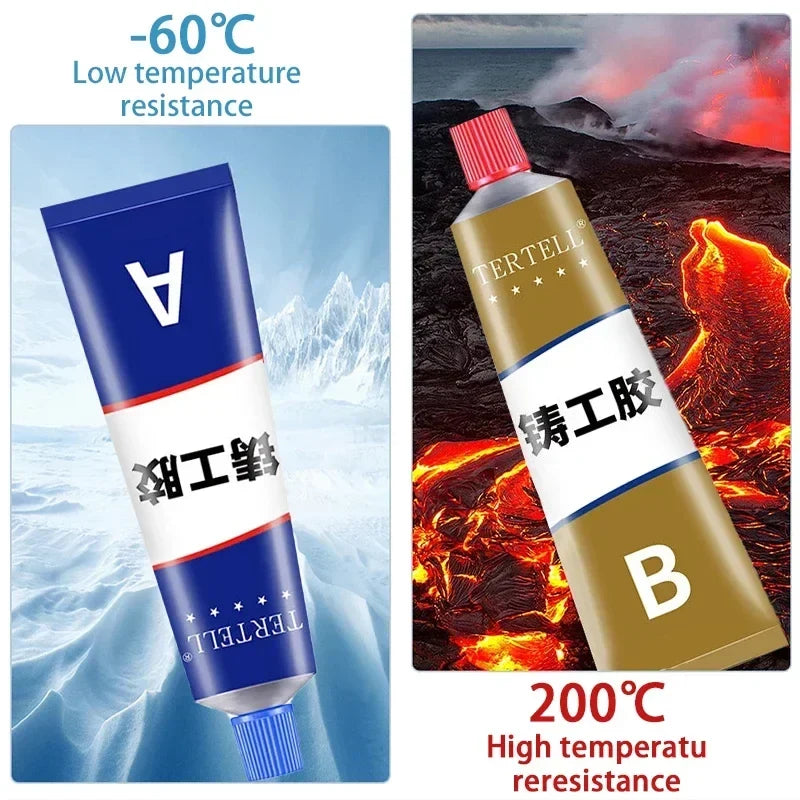 AB Two-Part Epoxy Metal Repair Glue | Waterproof Adhesive