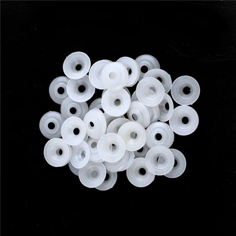 A36T-250Sets White Making Craft Joints 20Mmx20mm 20Mmx5mm