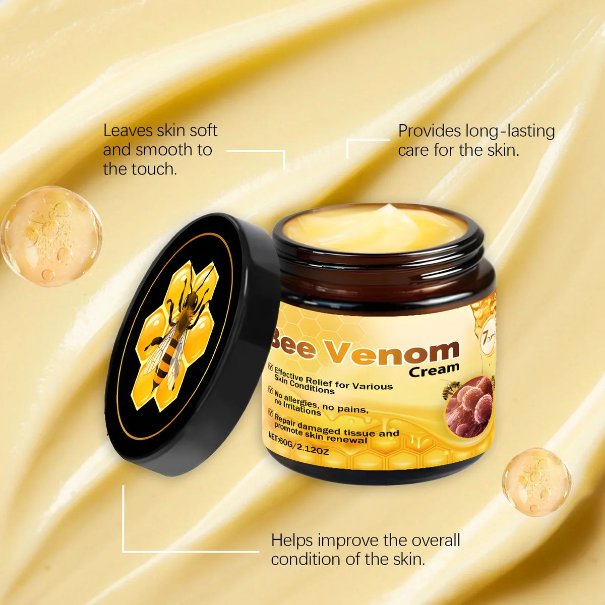 Bee Venom & Salicylic Acid Body Repair Cream 60g