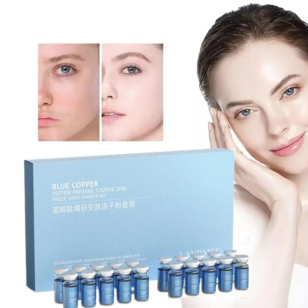 Blue Copper Peptide Freeze-Dried Serum Kit – Scars & Fine Lines
