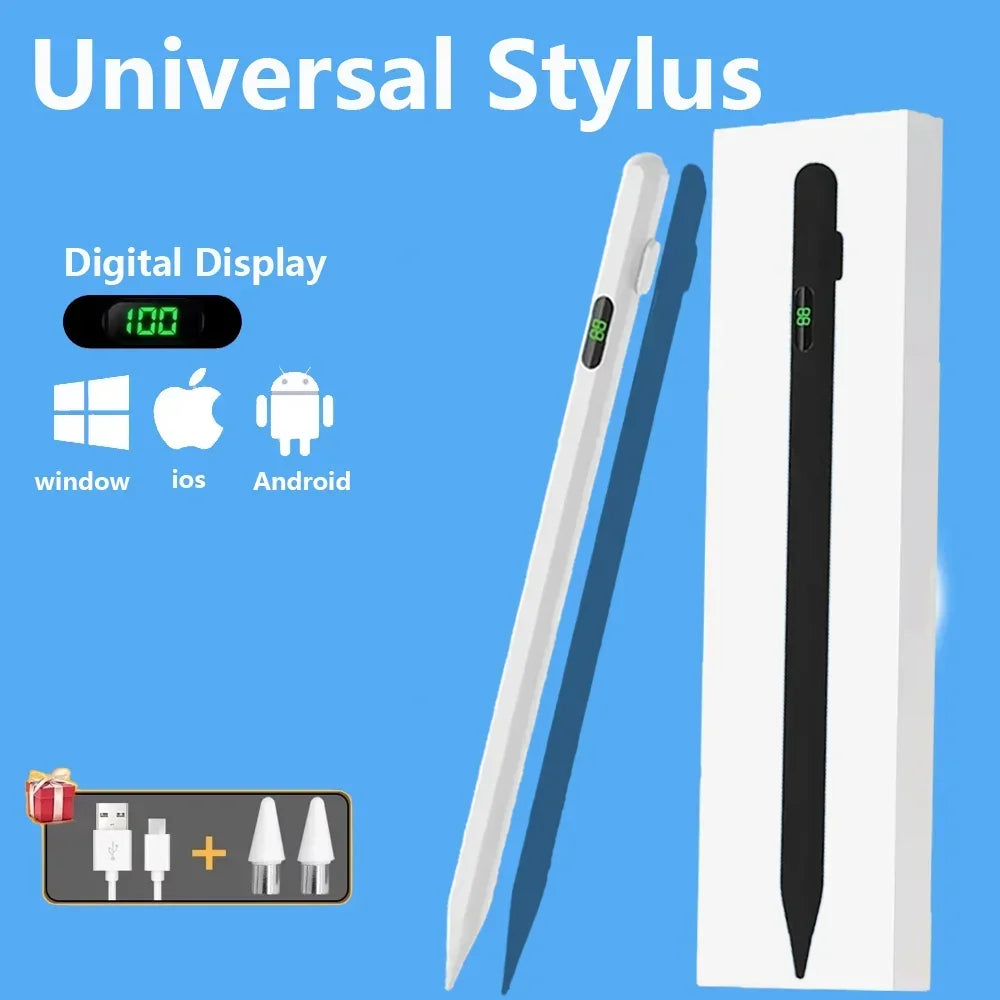 Universal Stylus Pen LED Power Display – iPad & Tablet
