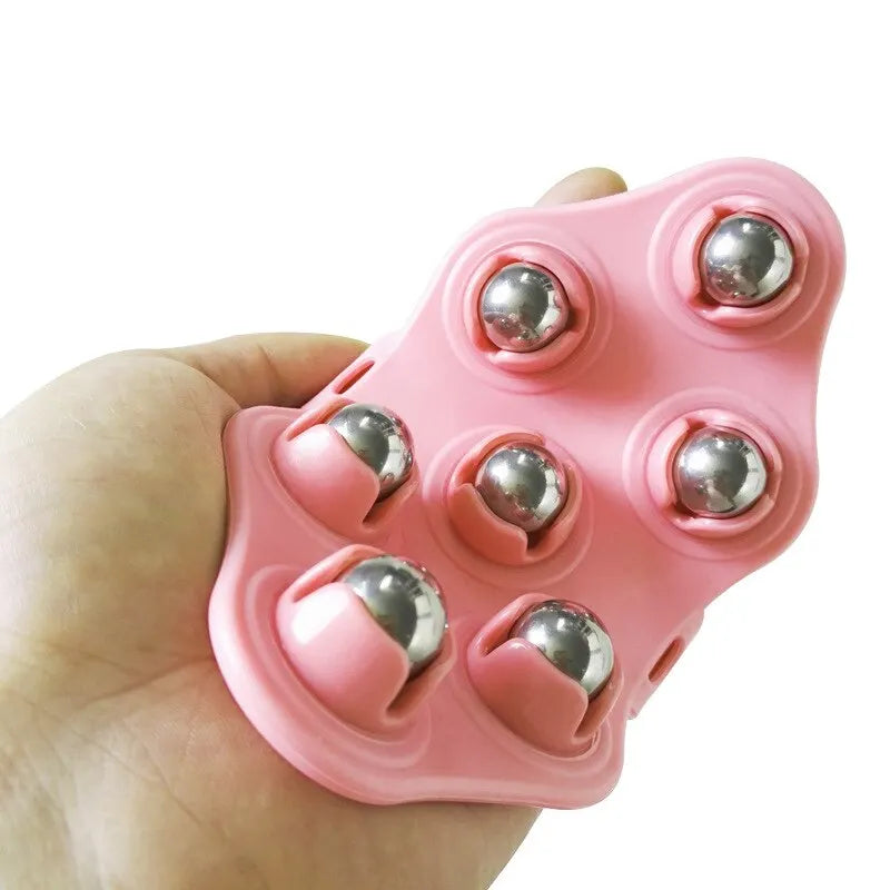 Massage Roller Neck Back Seven Ball Relaxer Body Meridian Fitness