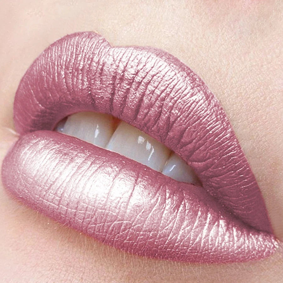 FUNPARK Metallic Glitter Lipstick – 7 Shades | Hydrating Finish