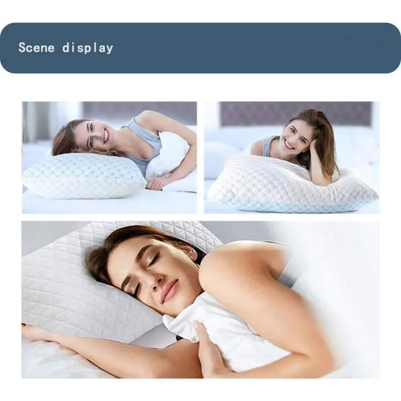 Height Adjustable Cooling Pillow | Shredded Memory Foam