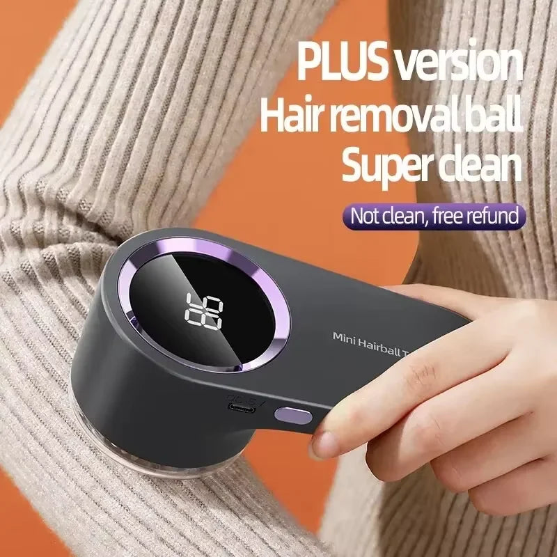 LED USB Rechargeable Fabric Shaver & Lint Remover for Clothes