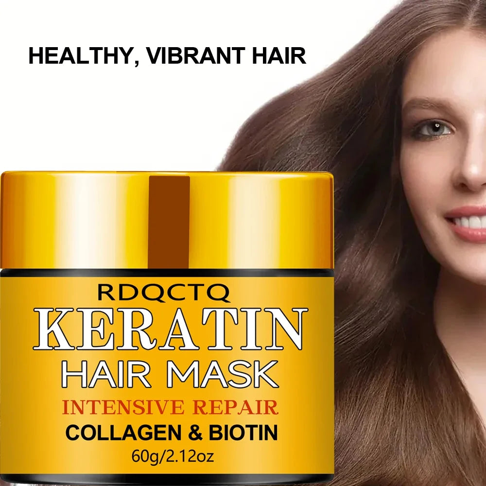 Biotin Collagen Keratin Hair Mask Conditioner – 30/60g