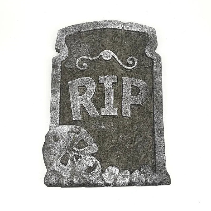 Foam Halloween Tombstone Decoration – RIP Yard & Party Prop