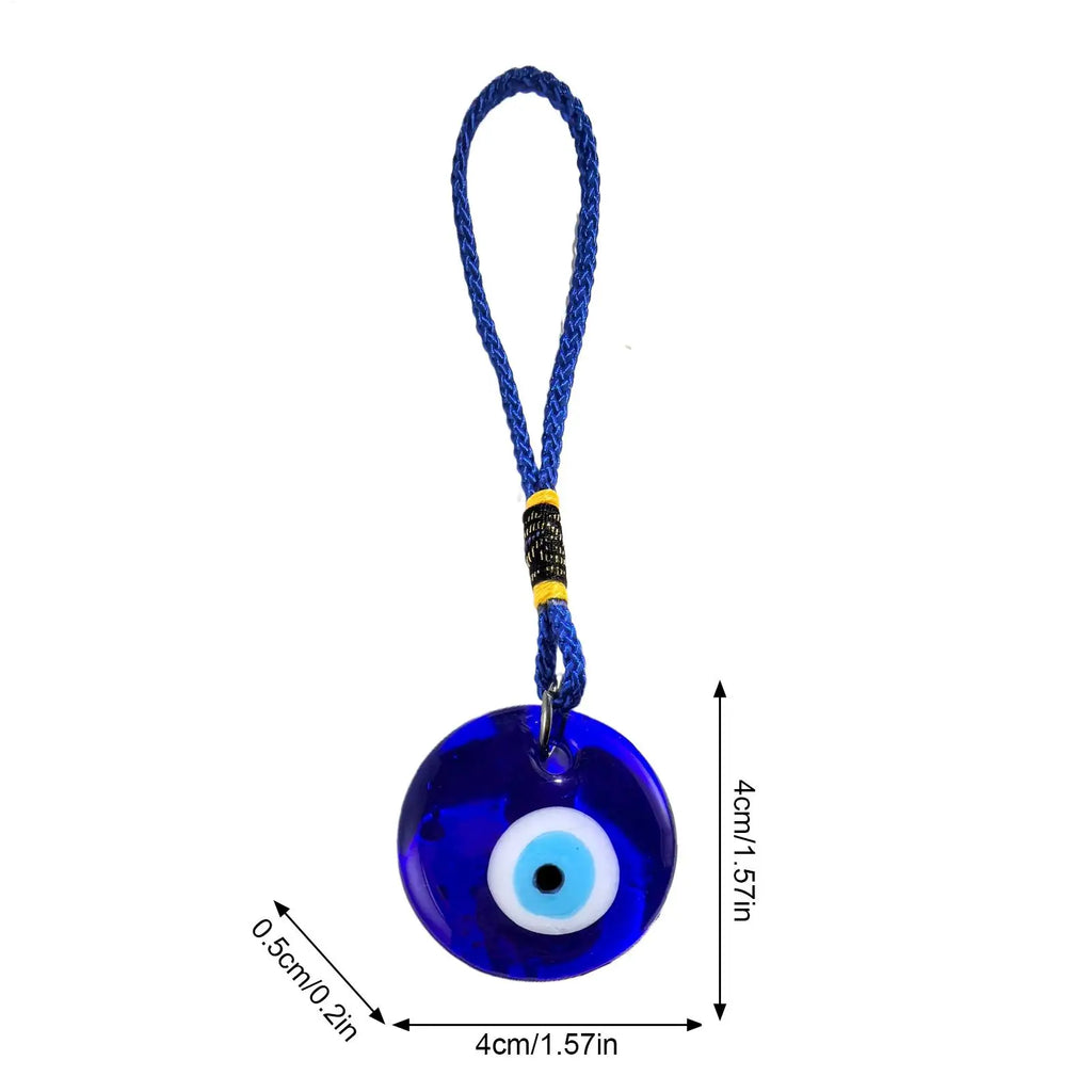 Blue Eye Resin Keychain Charm – Collectible Pendant for Bags