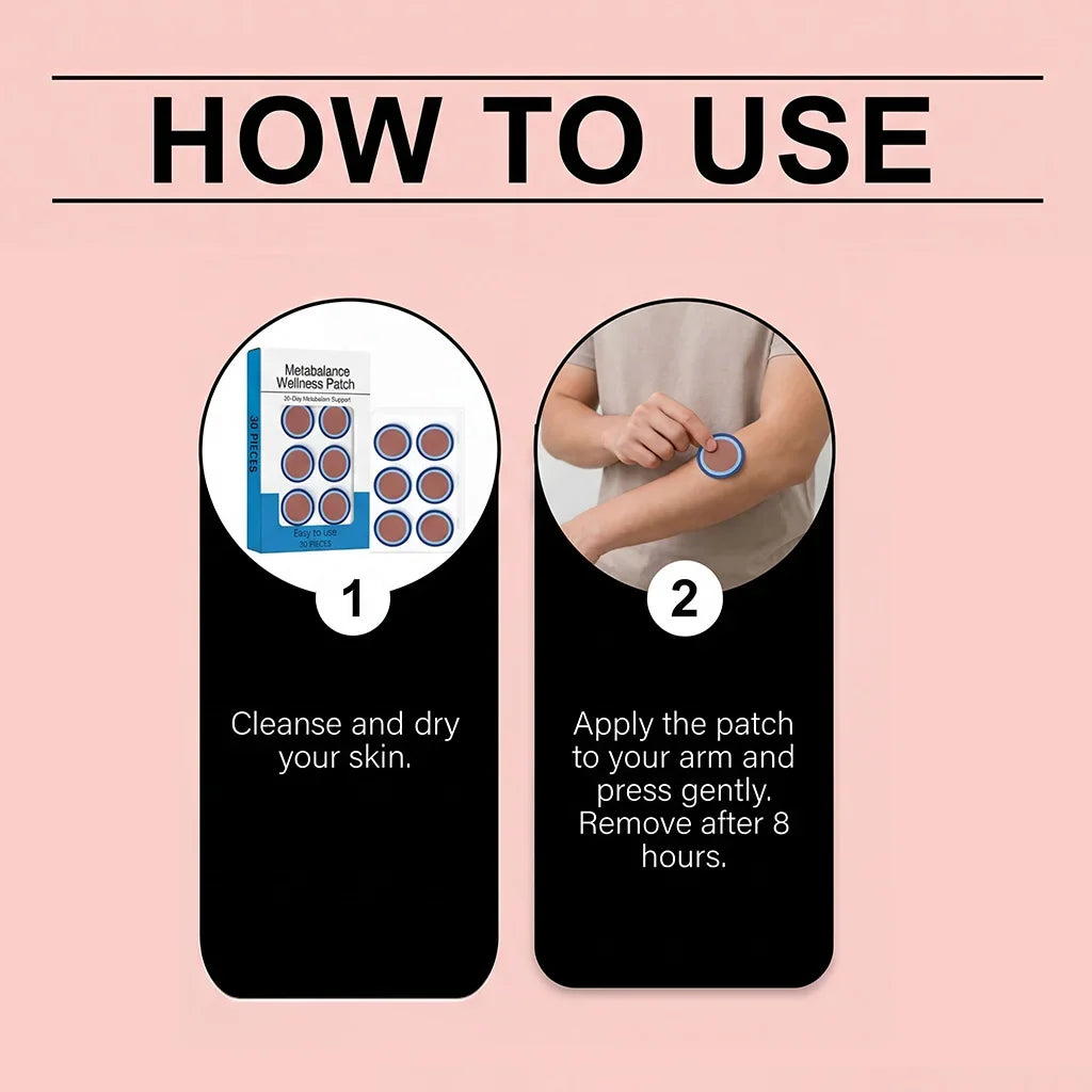 Ginger Body Care Wellness Patches 30 Pcs – Breathable & Skin-Friendly