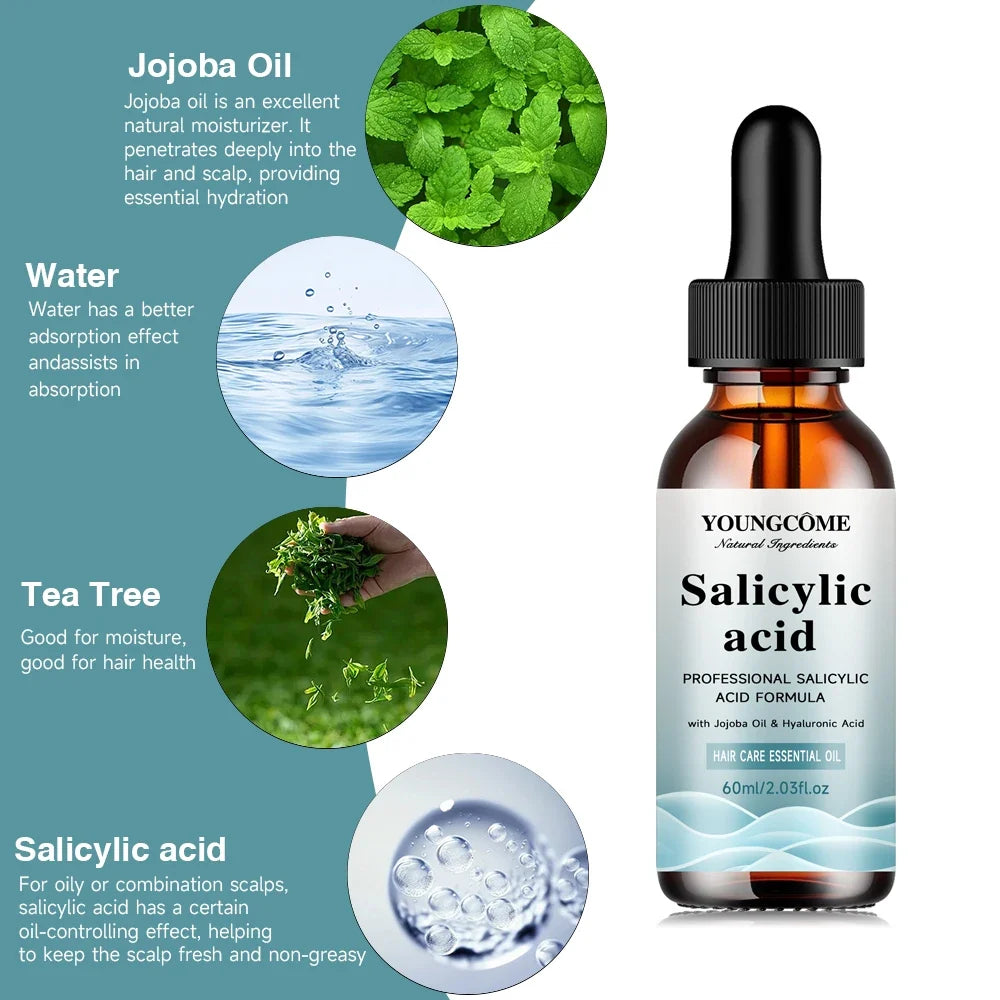 Salicylic Acid Keratin Shampoo – Smooth, Soft & Shiny Hair