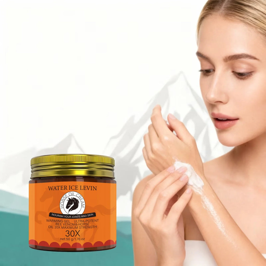 Horse Oil Cream with Bee Venom & Rosemary – 50g Body Cream