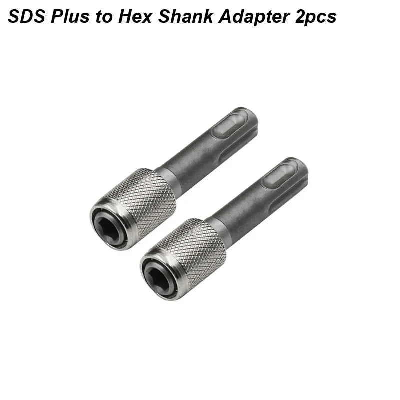 SDS Plus to 1/4" Hex Shank Adapter | Drill Bit Converter