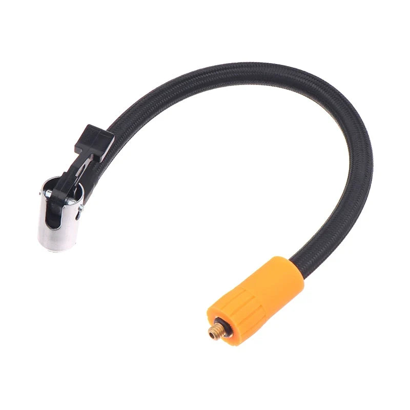 30CM Tire Inflation Hose Adapter M6 Locking Air Chuck