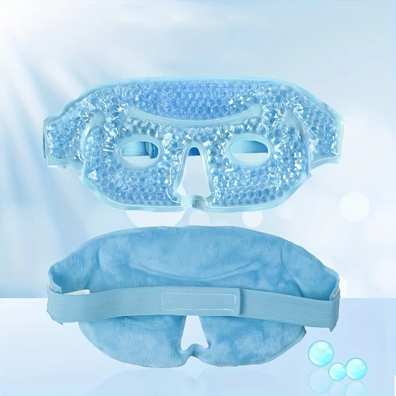Hot & Cold Compress Half-Eye Mask – 3 Colors | Single Pack
