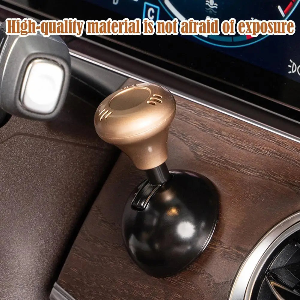 Metal Car Push Start Button Cover & Shift Lever Trim | 4 Colors