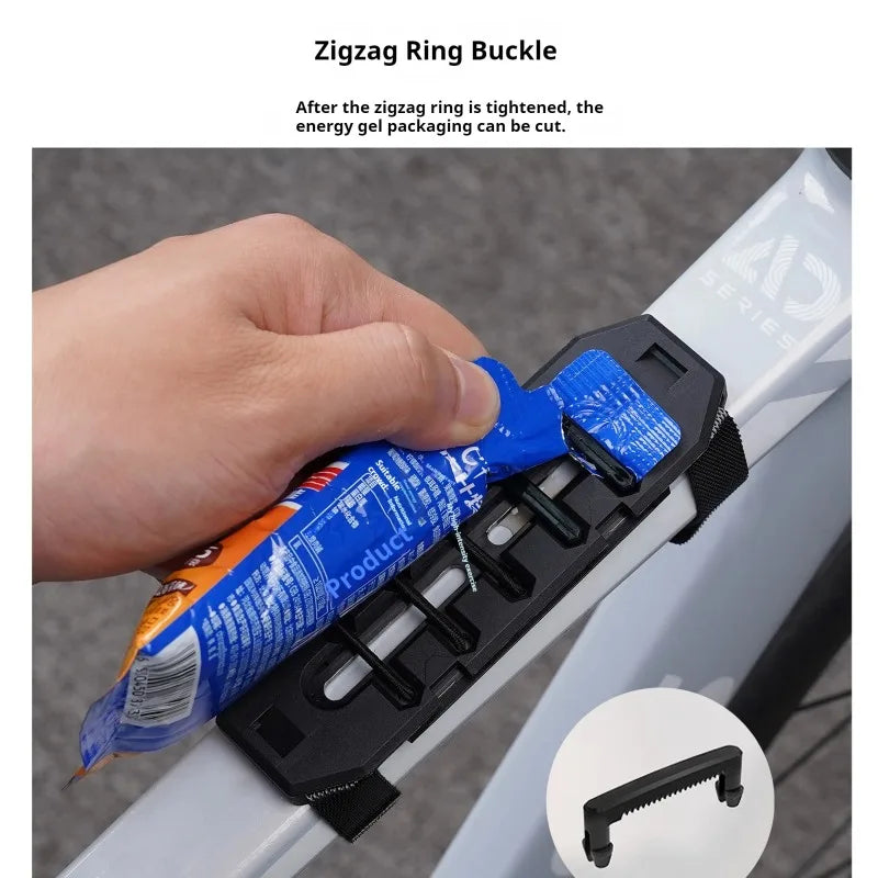 ENLEE Bike Energy Gel Holder – Elastic Buckle Cycling Mount