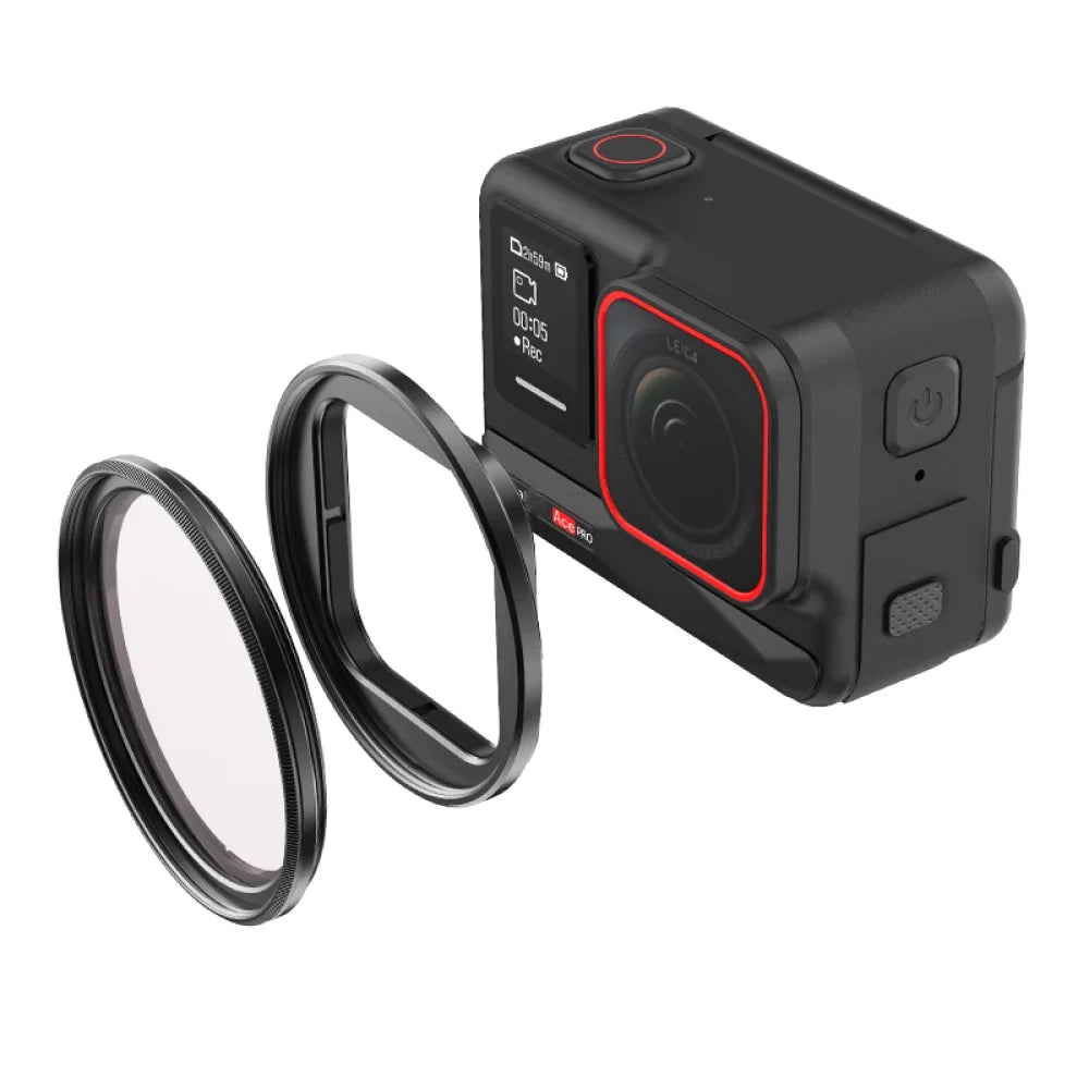 Insta360 Ace Pro Metal Filter Holder – 49mm Protective Frame