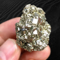 Natural Raw Pyrite Crystal Specimen | Gold Mineral Nugget