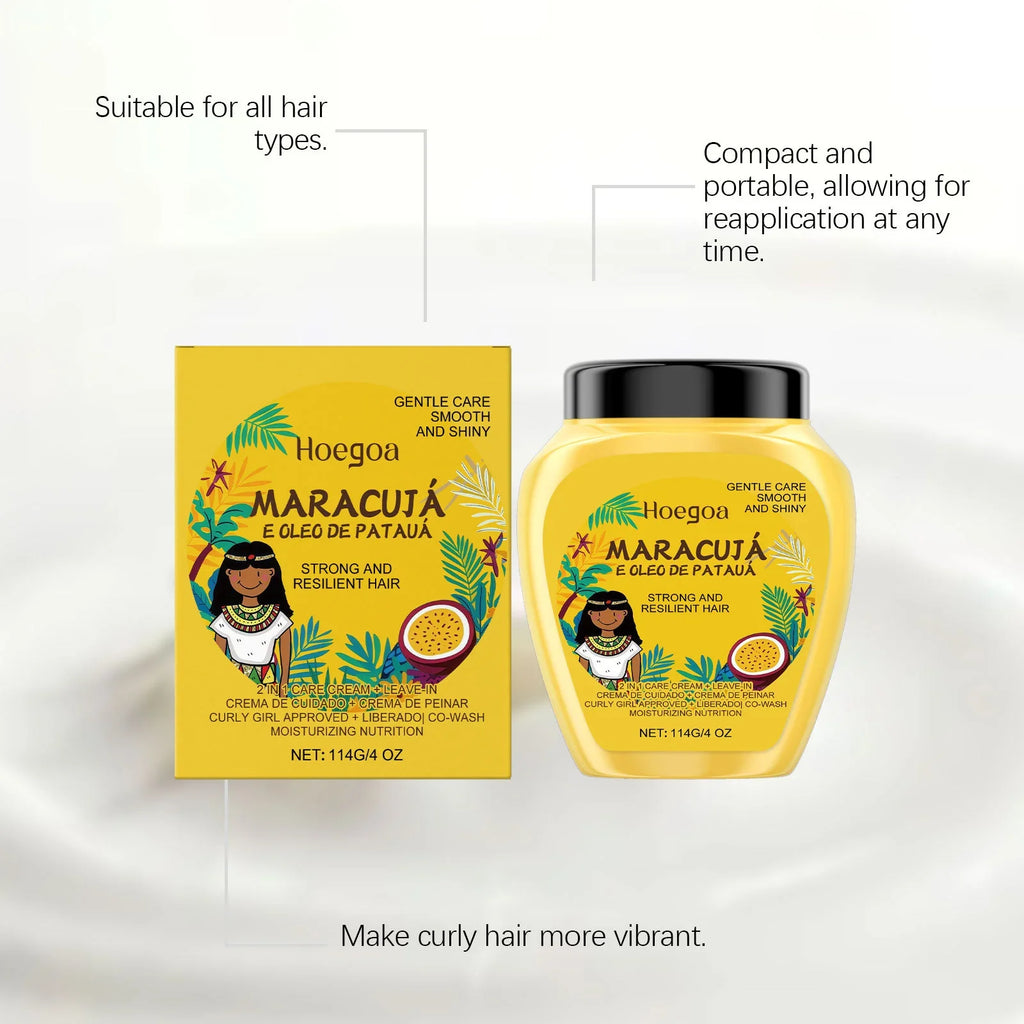 HOEGOA Leave-In Conditioner Cream – Anti-Frizz Deep Repair