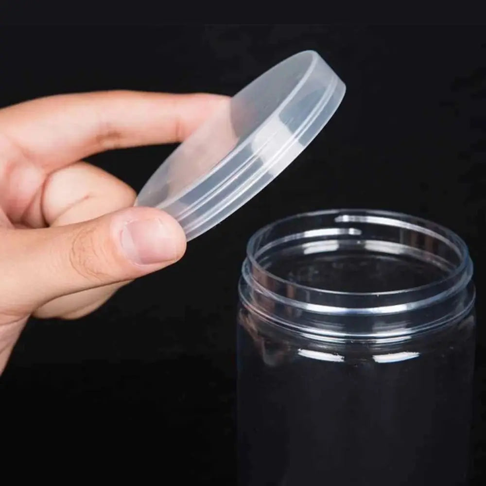 Clear Airtight Food Storage Jar – PET Plastic Sealed Container