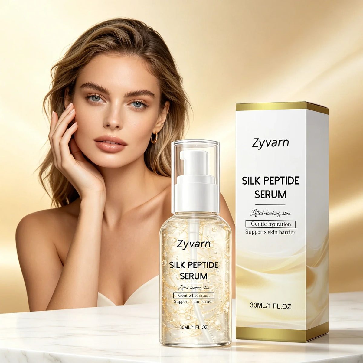 ZYVARN Copper Peptide Face Serum – Firm & Hydrate Skin